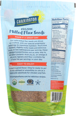 CARRINGTON FARMS: Organic Milled Flax Seeds, 14 oz