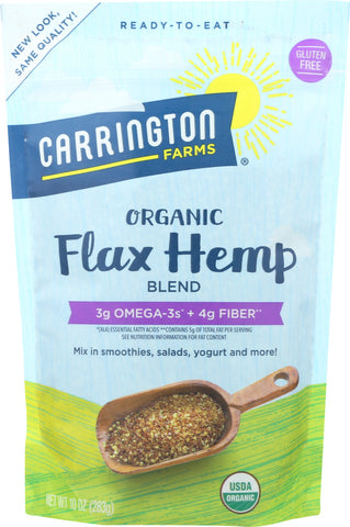 CARRINGTON FARMS: Organic Flax Hemp Blend, 10 oz