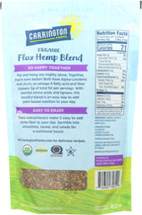 CARRINGTON FARMS: Organic Flax Hemp Blend, 10 oz