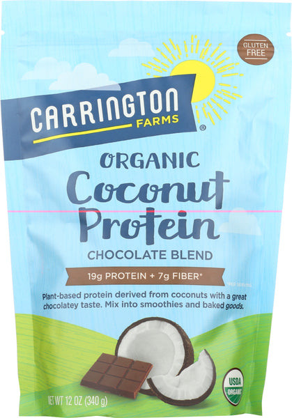 CARRINGTON FARMS: Organic Coconut Protein Chocolate Blend, 12 oz