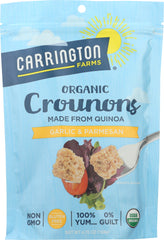 CARRINGTON FARMS: Crounons Garlic Parmesan, 4.75 oz