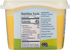 CARRINGTON FARMS: Organic Ghee Clarified Butter Grass-Fed, 12 oz