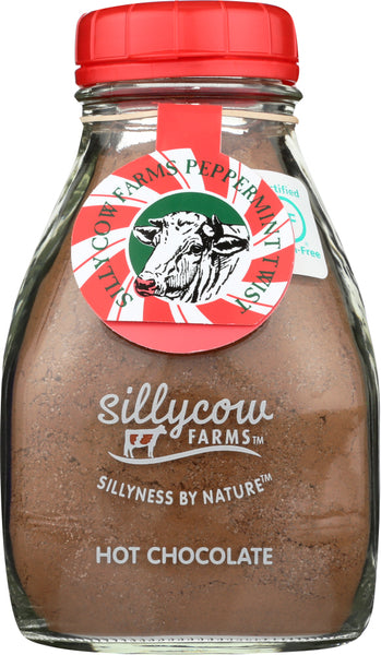 SILLYCOW: Hot Cocoa Peppermint Swirl, 16.9 oz