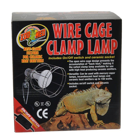 Zoo Med Wire Cage Clamp Lamp