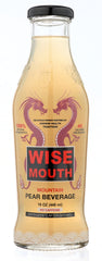 WISE MOUTH: Mountain Pear Beverage, 16 oz