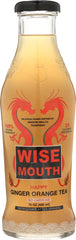 WISE MOUTH: Happy Ginger Orange Tea, 16 oz