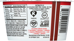 SO DELICIOUS: Raspberry Coconut Milk Yogurt Alternative, 5.3 oz