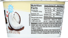 SO DELICIOUS: Vanilla Coconut Milk Yogurt Alternative, 5.3 oz