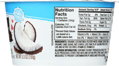 SO DELICIOUS: Plain Coconut Milk Yogurt Alternative, 5.3 oz