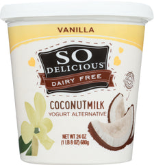 SO DELICIOUS: Yogurt Cultured Vanilla, 24 oz