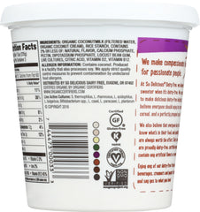 SO DELICIOUS: Yogurt Coconut Milk Vanilla Unsweetened, 24 oz