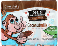 SO DELICIOUS: Coconut Asep Chocolate 6 Pack, 48 oz