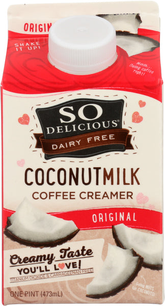 SO DELICIOUS: Original Coconut Milk Creamer, 16 oz