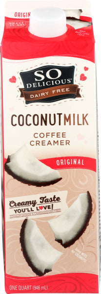 SO DELICIOUS: Creamer Coconut Original, 32 fo