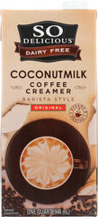 SO DELICIOUS: Dairy Free Barista Style Coconut Milk Creamer Original, 32 oz