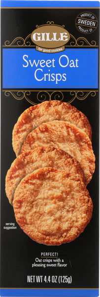GILLE: Cookie Crisp Sweet Oat, 4.4 oz