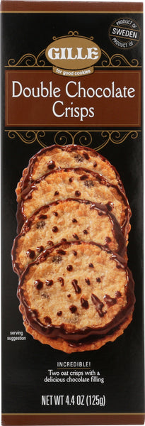GILLE: Cookie Crisp Double Chocolate, 4.4 oz