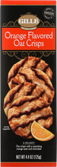 GILLE: Cookie Crisp Orange Flavored Oat, 4.4 oz