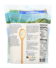 ECOLIFE: White Basmati Rice, 32 oz