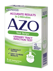 AZO: Urinary Infection Test Strips, 3 pc