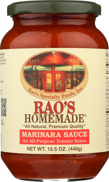 RAO'S HOMEMADE: Pasta Sauce Marinara, 15.5 oz