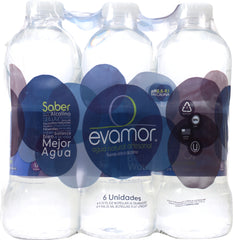 EVAMOR: Natural Artesian Water 6x32 Oz Bottles, 192 oz