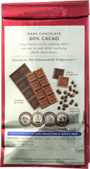 GHIRARDELLI: Chocolate Squares 60% Cacao Dark Chocolate, 5.25 oz