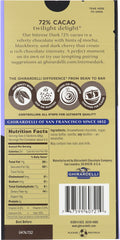 GHIRARDELLI: Chocolate Intense Dark Bar Twilight Delight 72% Cacao, 3.5 oz