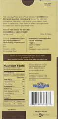 GHIRARDELLI: Chocolate Baking Bar 60% Bittersweet, 4 oz