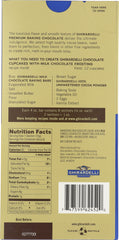 GHIRARDELLI: Premium Baking Bar Milk Chocolate, 4 oz