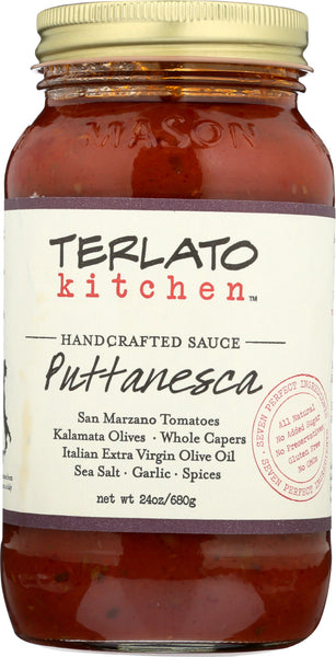 TERLATO KITCHEN: Sauce Pasta Puttanesca, 24 oz