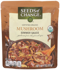 SEEDS OF CHANGE: Organic Mushroom Simmer Sauce, 8 oz