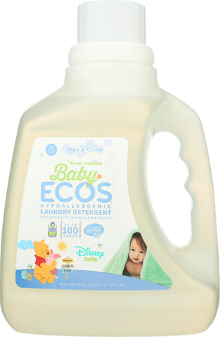 EARTH FRIENDLY: Free & Clear Disney Baby Laundry Detergent, 100 oz