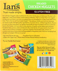 IAN'S NATURAL FOODS: Gluten Free Chicken Nuggets, 8 oz