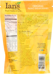 IAN'S NATURAL FOODS: Gluten Free Panko Breadcrumbs Original, 7 oz