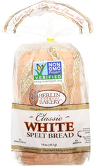 BERLIN BAKERY: White Spelt Bread, 1 lb