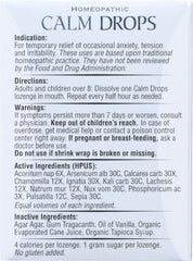 HISTORICAL REMEDIES: Homeopathic Calm Drops, 30 Lozenges
