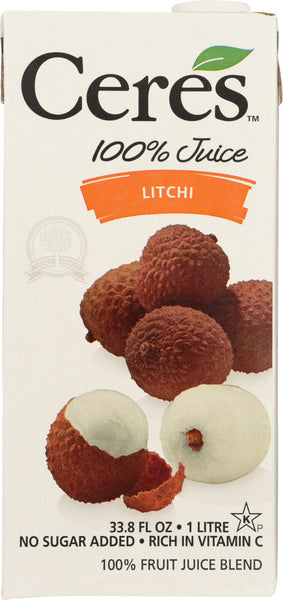 CERES: Litchi Juice, 33.8 fo