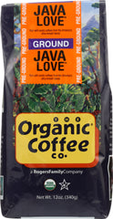 ORGANIC COFFEE CO.: Java Love Ground Coffee, 12 oz