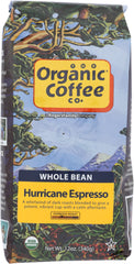 ORGANIC COFFEE CO: Coffee Bean Hurricane Organic, 12 oz
