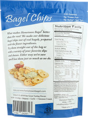 HOMETOWN BAGEL: Chicago Style Bagel Chips Sea Salt, 6 oz