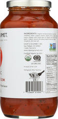 DAVE'S GOURMET: Organic Pasta Sauce Red Heirloom, 25.5 Oz