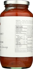 DAVES GOURMET: Pasta Sauce Wild Mushroom, 25.5 oz
