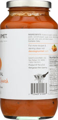 DAVE'S GOURMET: Butternut Squash Pasta Sauce, 25.5 Oz