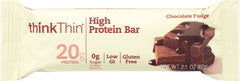 THINKTHIN: Chocolate Fudge High Protein Bar, 2.1 oz