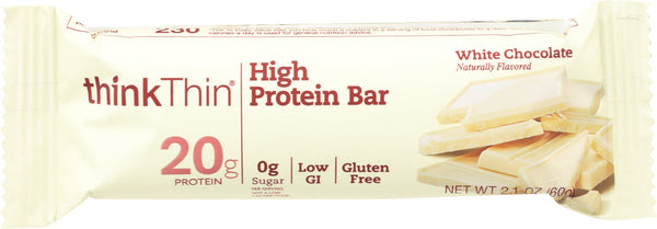 THINK THIN: White Chocolate High Protein Bar, 2.1 oz