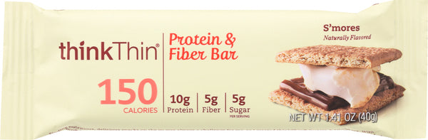 THINK THIN: BAR PROTEIN FIBER SMORES (1.410 OZ)