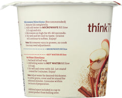 THINK THIN: Oatmeal Apple Spice, 1.76 oz