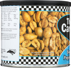 CAROLINA NUT: Sea Salt & Pepper Peanuts, 12 oz