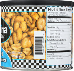 CAROLINA NUT: Sea Salt & Pepper Peanuts, 12 oz